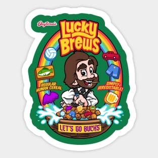 Lucky Brews Cereal Sticker